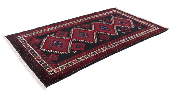 Image 1 of Ancien tapis persan Afshar - superbe état et motif tribal