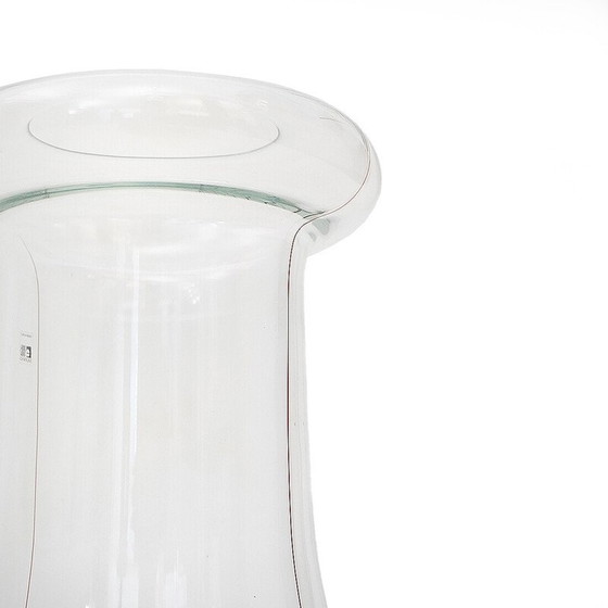 Image 1 of Vase vintage en verre transparent "Party" par Renato Toso pour Fratelli Toso, 1970