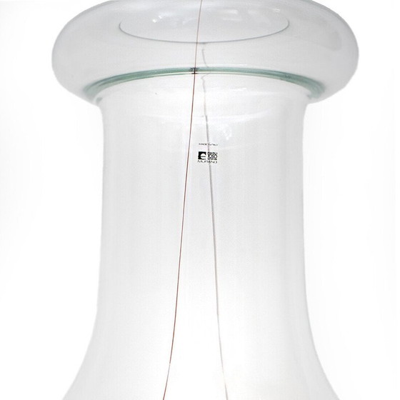 Image 1 of Vase vintage en verre transparent "Party" par Renato Toso pour Fratelli Toso, 1970