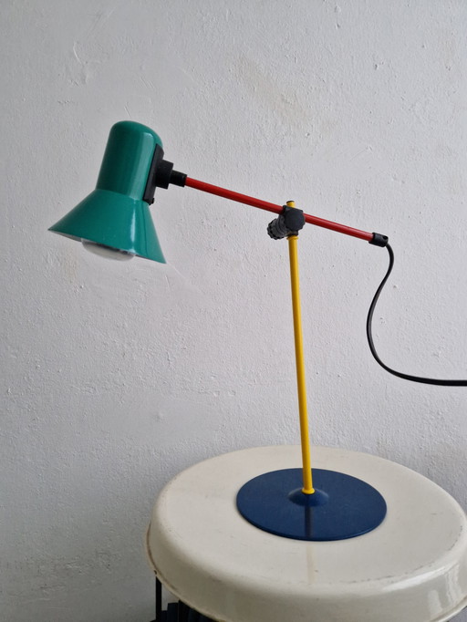 Veneta Lumi Memphis Lampe de table Lampe de bureau Colourful Design