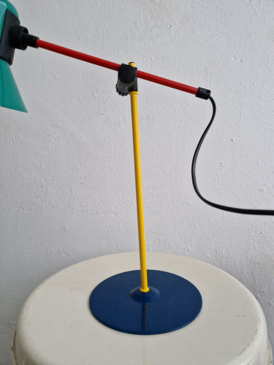 Image 1 of Veneta Lumi Memphis Lampe de table Lampe de bureau Colourful Design