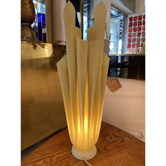 Image 1 of Lampe vintage Georgia Jacob Athena beige 1975