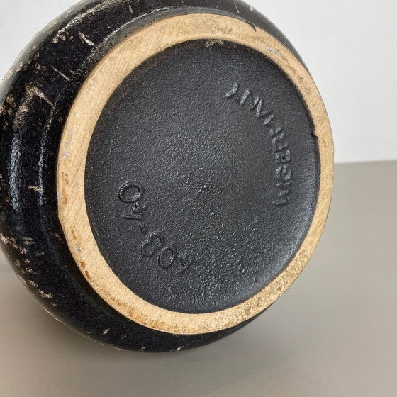 Image 1 of Vase de sol en poterie multicolore 408-40 par Scheurich, Allemagne, années 1970