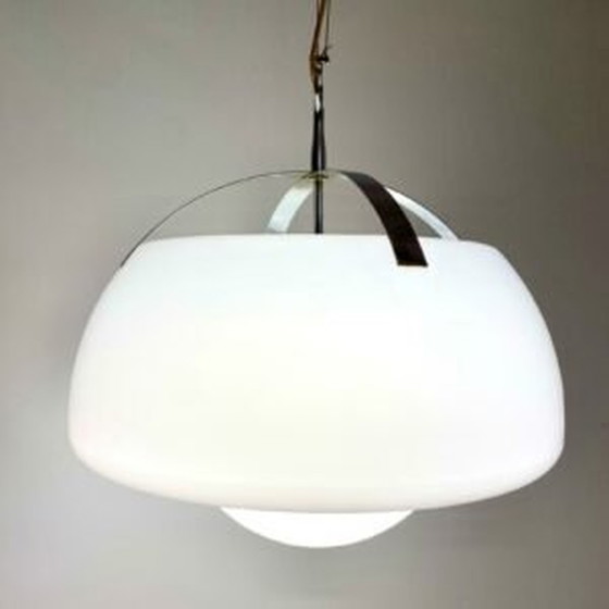 Image 1 of Lampe suspendue vintage Omega par Vico Magistretti pour Artemide, années 1960-1970
