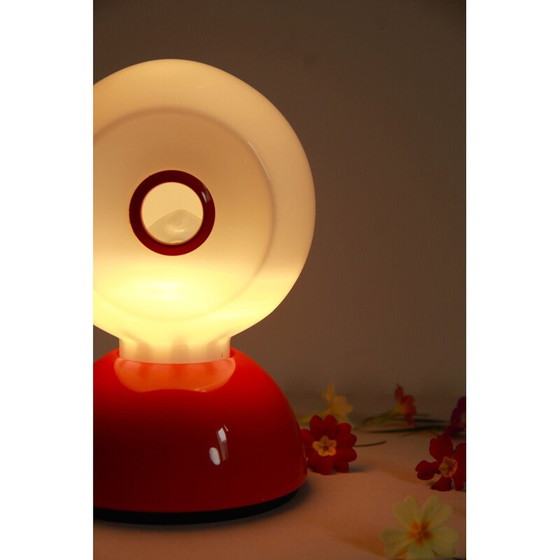 Image 1 of Lampe de table vintage Ranuncolo orange, Italie 1960s