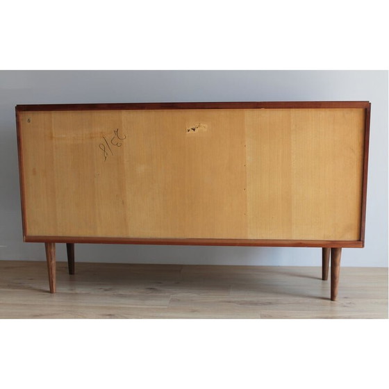 Image 1 of Buffet haut vintage en teck scandinave, 1960