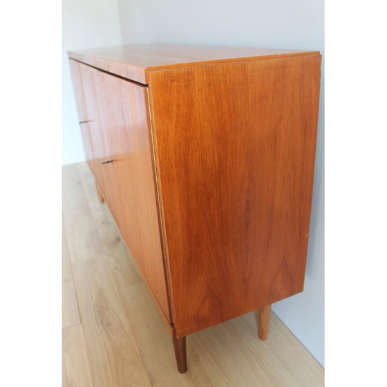 Image 1 of Buffet haut vintage en teck scandinave, 1960