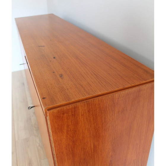 Image 1 of Buffet haut vintage en teck scandinave, 1960