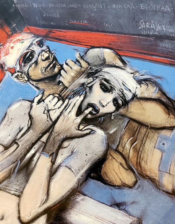 Image 1 of Enki Bilal (Né En 1951) Lithographie Christian Desbois Editions Paris.