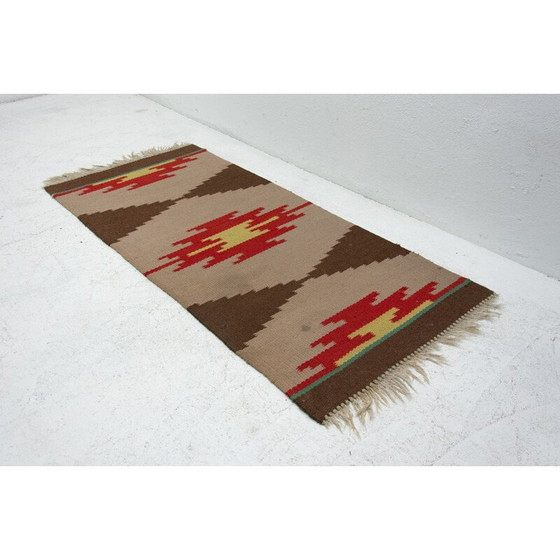 Image 1 of Tapis moderne Mid Century Kelim 1960s