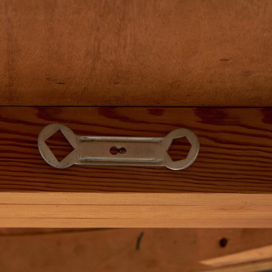 Image 1 of Table de salle à manger ronde en teck par Niels Koefoed pour Hornslet Møbelfabrik, 1960