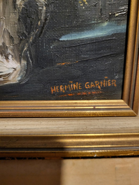 Image 1 of Vase De Fleurs Dans Le Goût À Vlaminck 