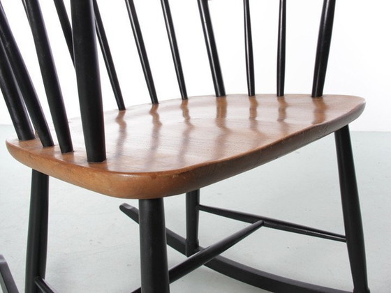 Image 1 of Rocking Chair Scandinave De Ilmari Tapiovaara