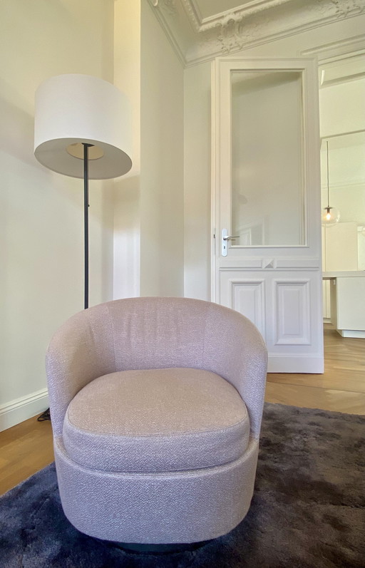 Fauteuil Jacques, Minotti En Rose Pétale