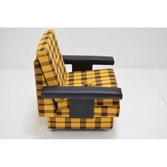 Image 1 of Fauteuil vintage à roulettes 1970