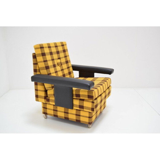 Image 1 of Fauteuil vintage à roulettes 1970