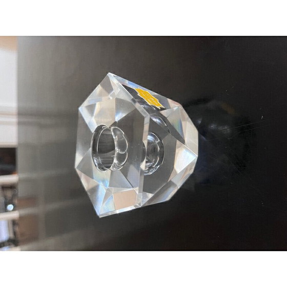 Image 1 of Paire de chandeliers en cristal vintage, 1950