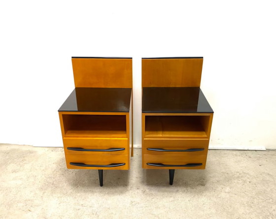 Image 1 of 2 Chevets Mojmir Požar, Vintage Tchèque 1960S 