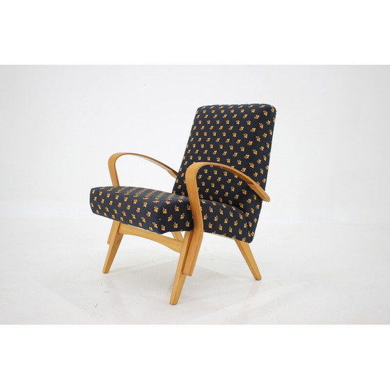 Image 1 of Fauteuil vintage en bois de Frantisek Jirak pour Tatra Pravenec, Tchécoslovaquie 1970