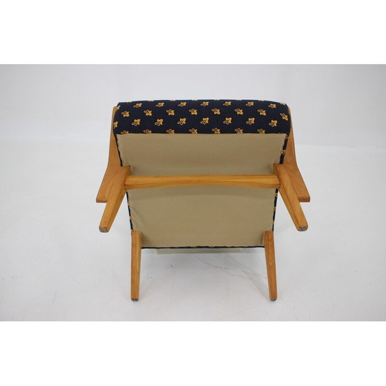 Image 1 of Fauteuil vintage en bois de Frantisek Jirak pour Tatra Pravenec, Tchécoslovaquie 1970