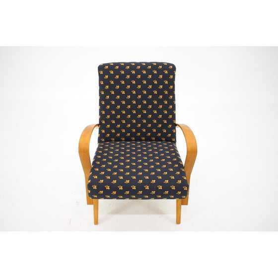 Image 1 of Fauteuil vintage en bois de Frantisek Jirak pour Tatra Pravenec, Tchécoslovaquie 1970