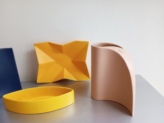 Image 1 of Collection de céramiques Postmoderne Asa Selection 1980's Design Yvonne Schubkegel