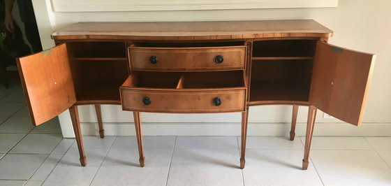 Image 1 of Buffet Bas Anglais Signé Jaycee Furniture Années 50