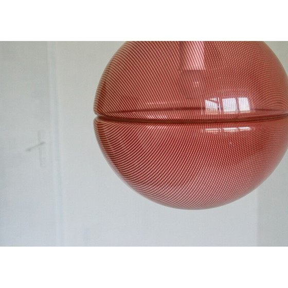 Image 1 of Lampe suspendue vintage de Guzzini pour Meblo, 1950