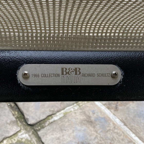 Image 1 of Paire de fauteuils vintage en aluminium de Richard Schultz, Italie 1966