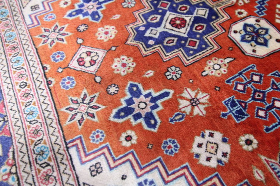 Image 1 of Tapis persan original Qom/Ghom pure soie 123 X 80 cm Top condition