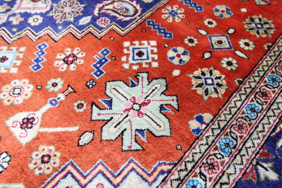 Image 1 of Tapis persan original Qom/Ghom pure soie 123 X 80 cm Top condition