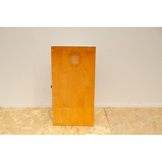 Image 1 of Table de nuit vintage en acajou et bois de hêtre par Mojmír Požár pour Up Závody, Tchécoslovaquie 1960