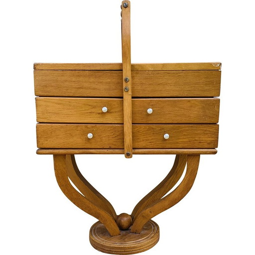 Ouvrier en bois d'époque, 1960