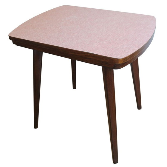 Image 1 of Table d'appoint vintage avec plateau réglable en formica, Tchécoslovaquie 1960