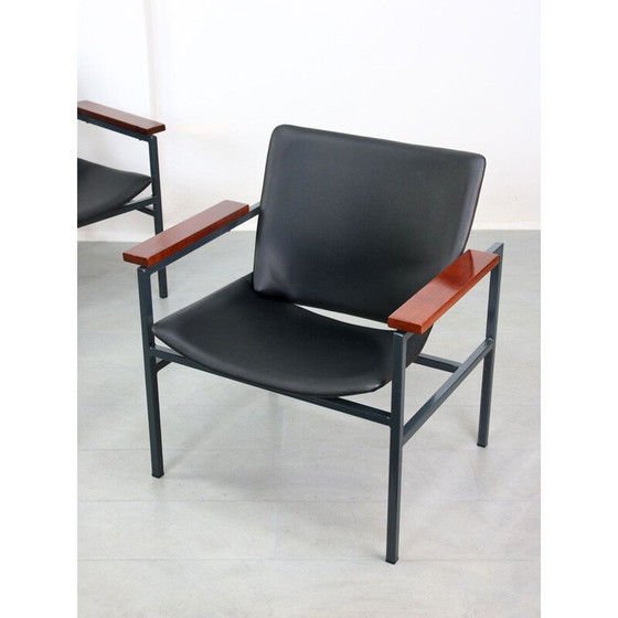 Image 1 of Fauteuil vintage en hêtre et profilé Shell par Niko Kralj pour Stol, 1950
