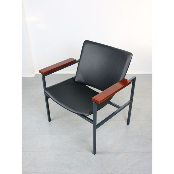 Image 1 of Fauteuil vintage en hêtre et profilé Shell par Niko Kralj pour Stol, 1950