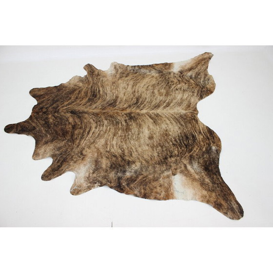 Image 1 of Cuir de vache bringé brésilien vintage