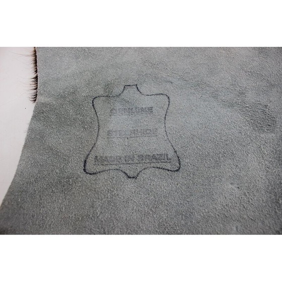 Image 1 of Cuir de vache bringé brésilien vintage
