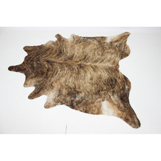 Image 1 of Cuir de vache bringé brésilien vintage