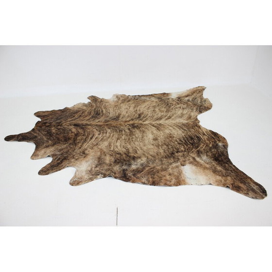 Image 1 of Cuir de vache bringé brésilien vintage