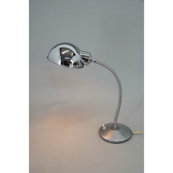 Image 1 of Lampe de table vintage avec abat-jour flexible, années 1940