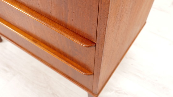 Image 1 of Commode danoise vintage | Teck | 6 tiroirs | 106 Cm