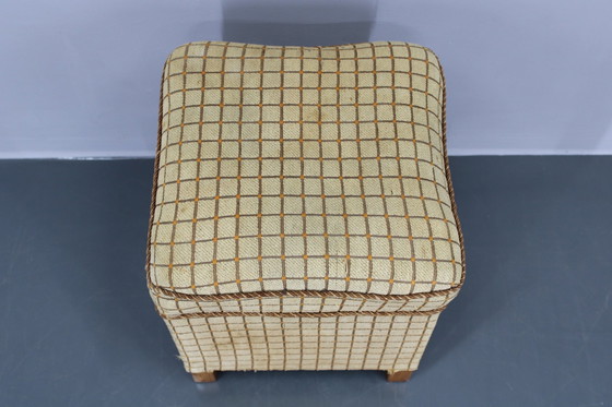 Image 1 of Tabouret Art Déco 1930S ,Tchécoslovaquie