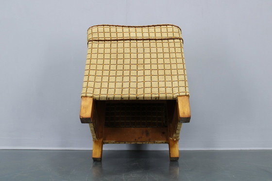 Image 1 of Tabouret Art Déco 1930S ,Tchécoslovaquie