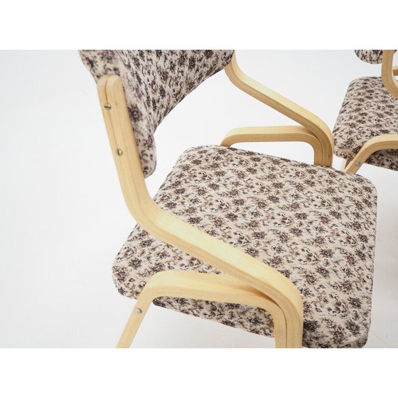Image 1 of Paire de chaises vintage en bois courbé de Ludvík Volák et Holešov, Tchécoslovaquie 1970