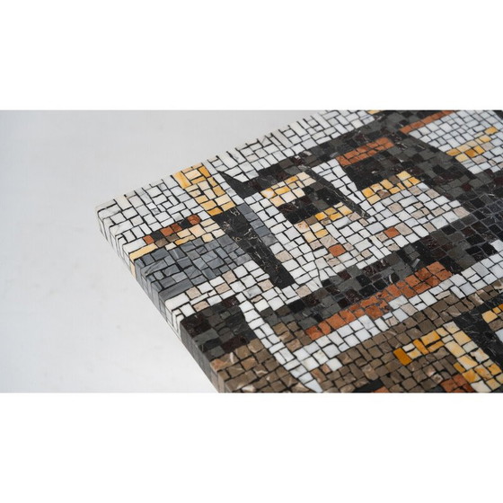 Image 1 of Table basse vintage en mosaïque, 1970