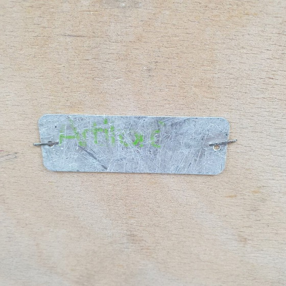 Image 1 of Fauteuil vintage en tissu rubané par Pierre Paulin pour Artifort, Pays-Bas 1960