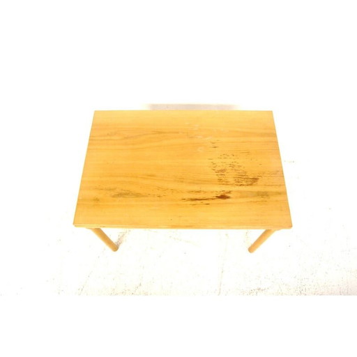 Table basse scandinave vintage en bois de chêne par Børge Mogensen pour Fritz Hansen, Danemark 1960