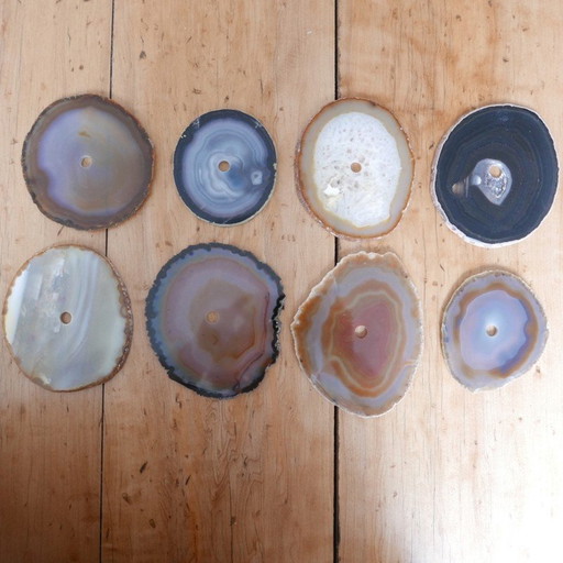 Sous-verre vintage en pierre naturelle, France 1970