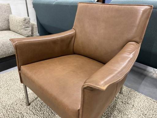 Design Sur Stock Fauteuil Limec Cuir Marron